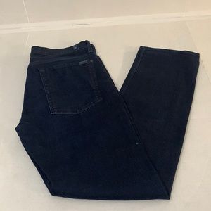 7 FOR ALL MANKIND Dark Blue Standard Jeans/EUC